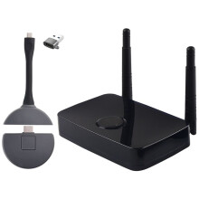 Wireless -Compatible Video Transmitter Receiver 5G/2.4G 3in1 Wireless Screen Projector 1080P Support 100M Distance