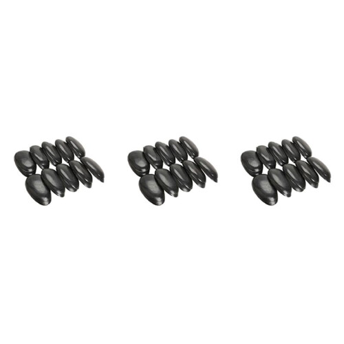 30 Pairs Black Plastic Hairdressing Dye Coloring Ear Cover Shield Protector