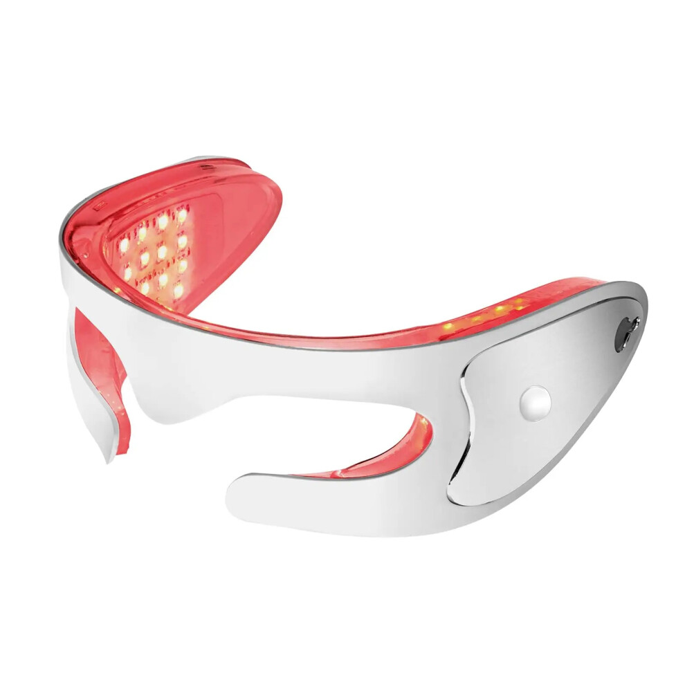 Greenzech Red/Light/Dark Therapy Eye Massager, Vibration Led Eye Mask For Circles, Fine Lines & Wrinkle Removal Beauty Device