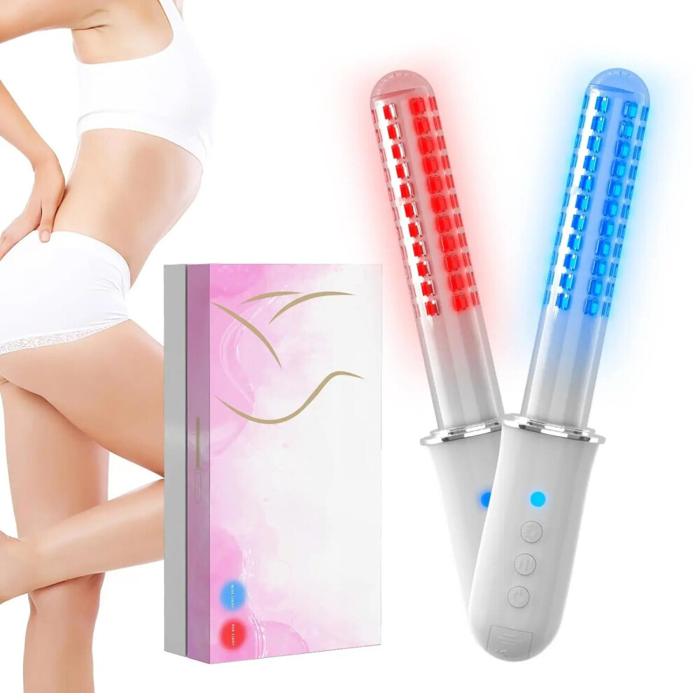 Greenzech Red/Light/Blue Wireless Vaginal Therapy Device, Massager For Vaginal Tightening, Vaginitis Relief & Pelvic Care