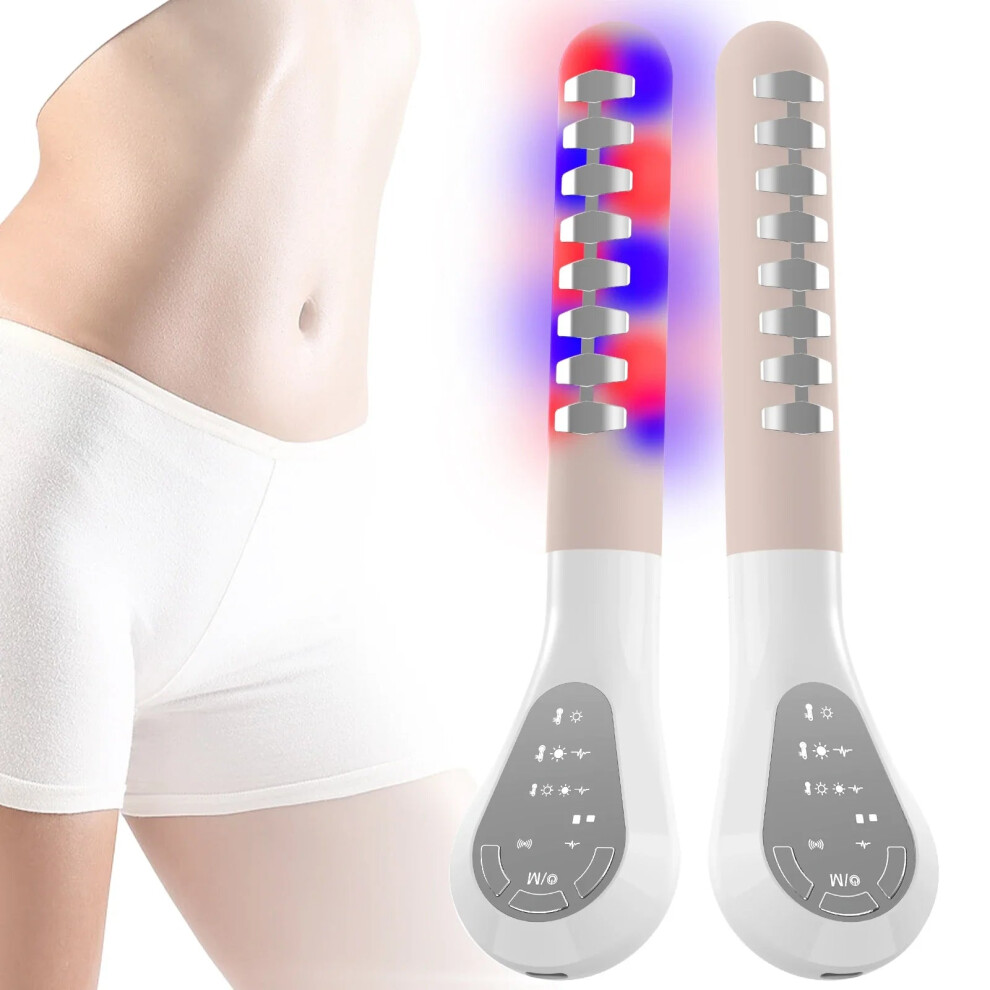 Greenzech Red/Blue/Light 5-In-1 Vaginal Rejuvenation Wand, Ems & Therapy Device For Pelvic Floor Strengthening & Tightening