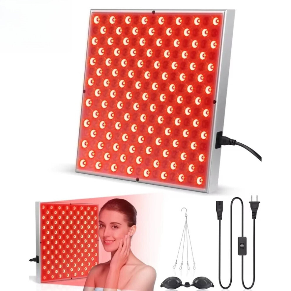 Greenzech Red/Light (Eu) 225 Leds Therapy Panel, 660Nm 850Nm Infra Therapy Device For Facial Anti-Aging & Body Pain Relief