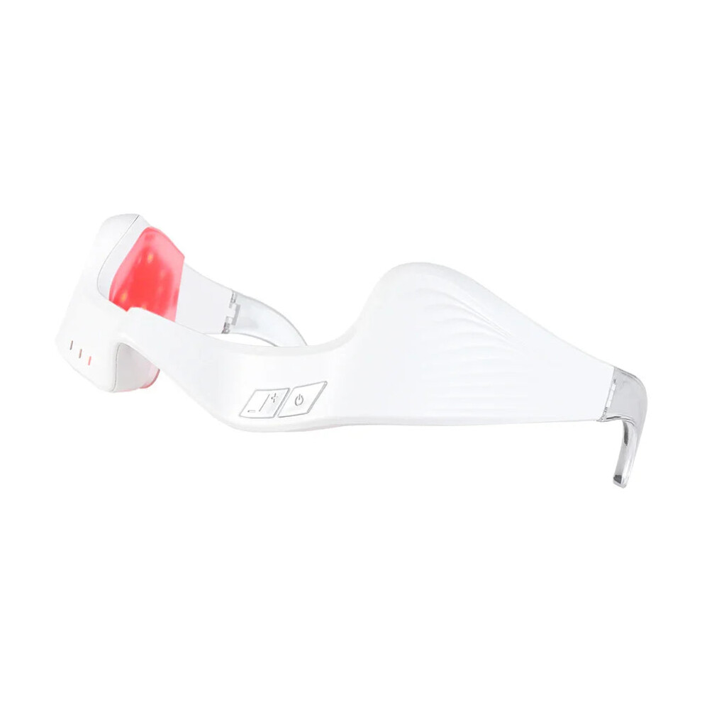 Greenzech White/Red/Light () Under-Eye Glasses Massager | Ems, Warmth & For Eye Comfort & Skin Appearance