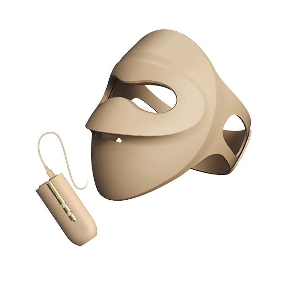 Greenzech Red/Green/Light (Face Mask) Infra Led Face & Neck Mask - 676 Beams & Therapy For Dark Spots & Anti-Aging