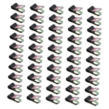 Lightweight Easy Carry Clamps Featuring Rubber-50 pieces