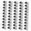 Lightweight Easy Carry Clamps Featuring Rubber-50 pieces 1