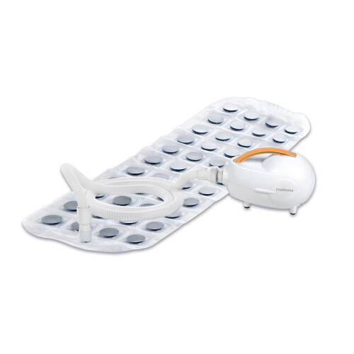 Medisana MBH Air Bubble Massager, Bath with Bubble Mat, Whirlpool Mat, Incl. Aroma Dispenser, 3 Intensity Levels, Timer Function, Plastic, Rectangular