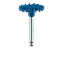9771M-140-RA Twist Porcelain Polisher 14mm Medium Grit Blue RA