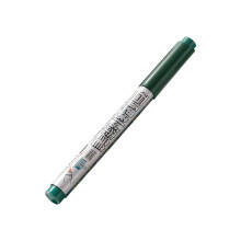 Weather Resistant Stone Marker Pen with Brush Tip-Green