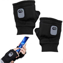 Rechargeable Heated Gloves for Women, Portable Heating Gloves with Digital