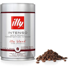 Illy INTENSO Roasted Coffee Beans, 6 x 250g Boxes