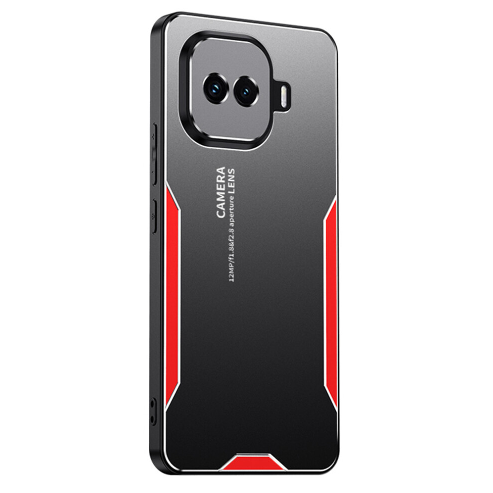 (Red) For Vivo Iqoo Z11 Turbo 5G Phone Case Aluminium Alloy Tpu Pc Back Cover Red 6914296189421
