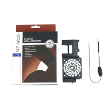 Silent Cooling Fan UpgradeKit for PlayStation2 Fat Console for SCPH-3XXXX&SCPH-5XXXX Models Enhanced Noctua Fan Braket,A