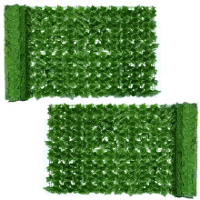 OTYMIOW Garden Fence Screening 2 Rolls *3*0.5m Ivy Trellis Artificial Leaves Garden Screening Fence Privacy Screen Garden Artificial Plant Wall Panels