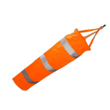 Brutas de Aeroporto Laranja ImpermeáVel Windsock Reflexivo Saco de Vento 60Cm