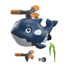 Kids Outdoor Water Toy Whales Play Rotating spring For Backyard