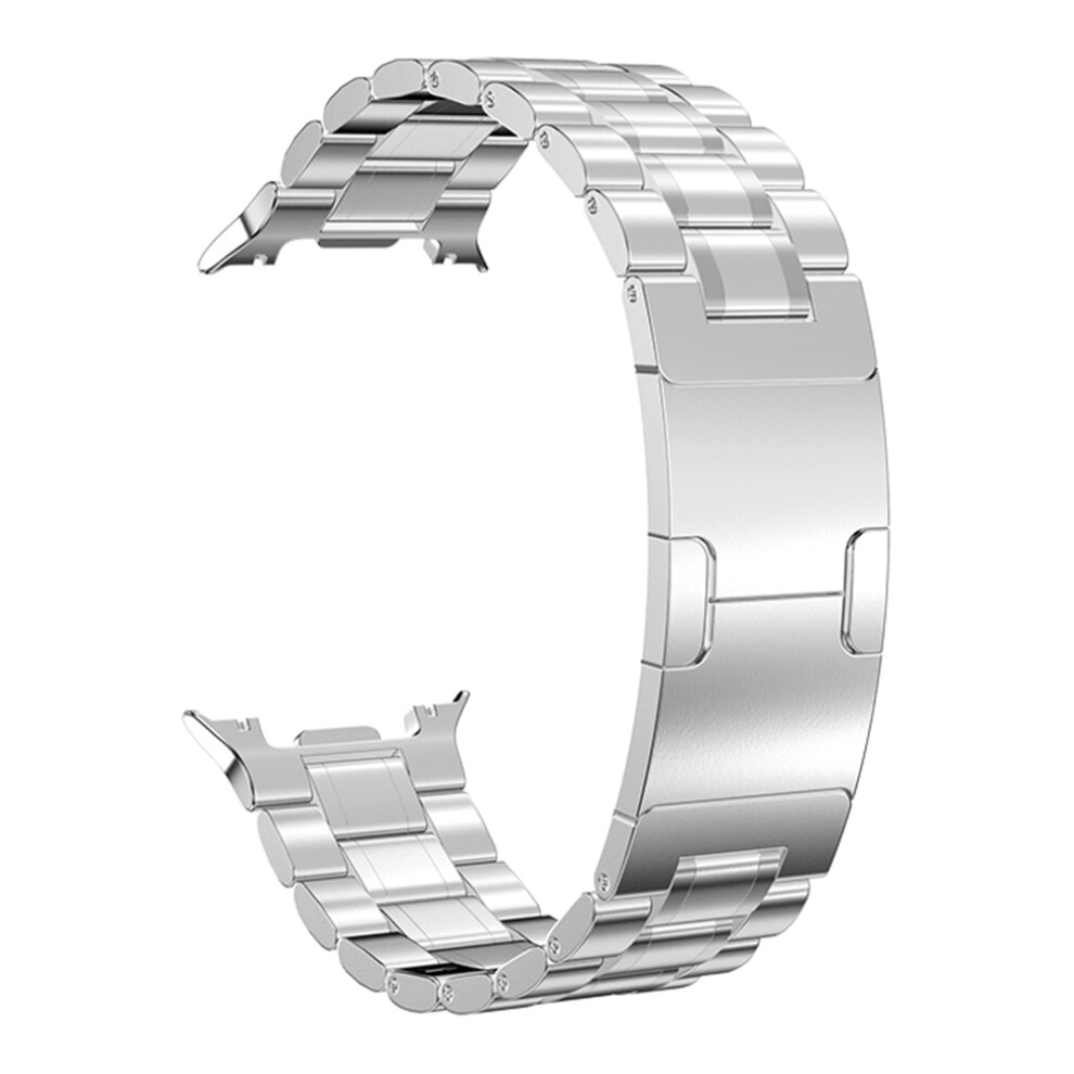 Metal Strap For Samsung Galaxy Watch8 44Mm / Watch8 40Mm / Watch8 Classic 46Mm Five-Bead S - Silver 6914298493687