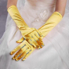 Women Long Satin Smooth Sunscreen Driving Gloves Female Evening Party Formal Prom Sexy Satin Stretch Ceremonial Gloves E43