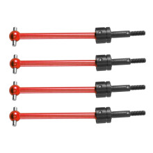 4 StüCk Metall Universal Antrieb Welle CVD (64Mm) für TT02B TT-02B DT02 DT03 DF02 RC Auto Upgrade Teile ZubehöR