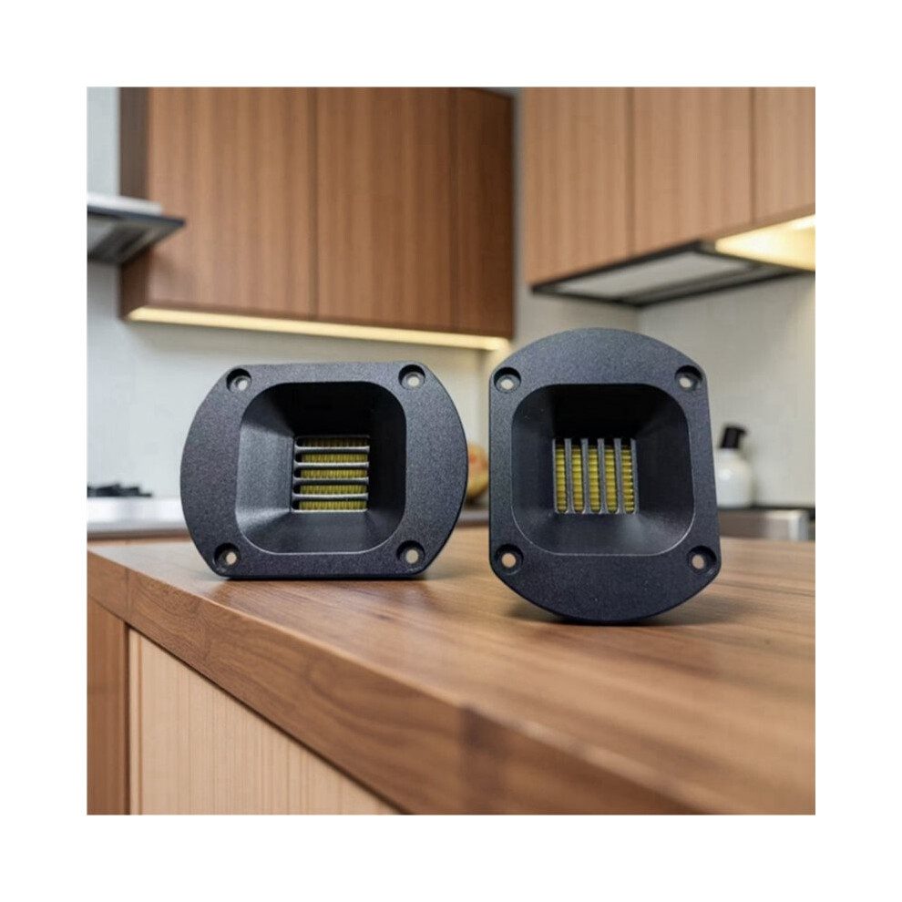 74Mm -Cut Alloy Heil Tweeter: Hifi Audiophile Air Motion Ribbon Tweeter, 8Ω 15W High-End Audio Loudspeaker 4711356378410