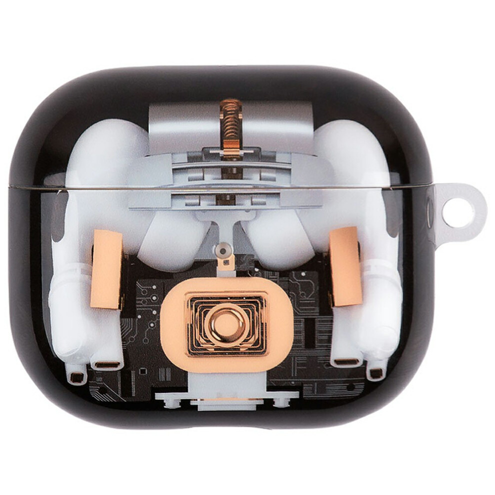 For Airpods Pro 3 Earphone Case Mechanical Structure Tpu Drop-Proof Protective Cover - 6914292923210