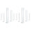 10St Meetcilinders Plastic Transparant 50Ml Voor En Thuis 1