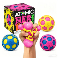 (Yellow) Schylling Needoh Stress Ball Soft Rubber Toy Blind Box Adult Party Gift Stress Relief Tool Anti-Stress Toy