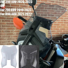 Windscreen Windshield Wind Deflector for KT-M 790 890 390 Adventure ADV 2021 2022 / 390 ADV 2020 - 2023 790 ADV 2019 - 2022
