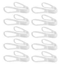 30 Stück Elastische Nasenverbände, Externer Nasenverband-Verbandhalter mit Hoher Saugfähigkeit für die Nase, Weiß