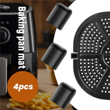 Air Fryer Rubber Bumpers, Anti-Scratch Protective Covers for Air Fryer Grill Pan Plate Tray, Air Fryer Replacement Parts