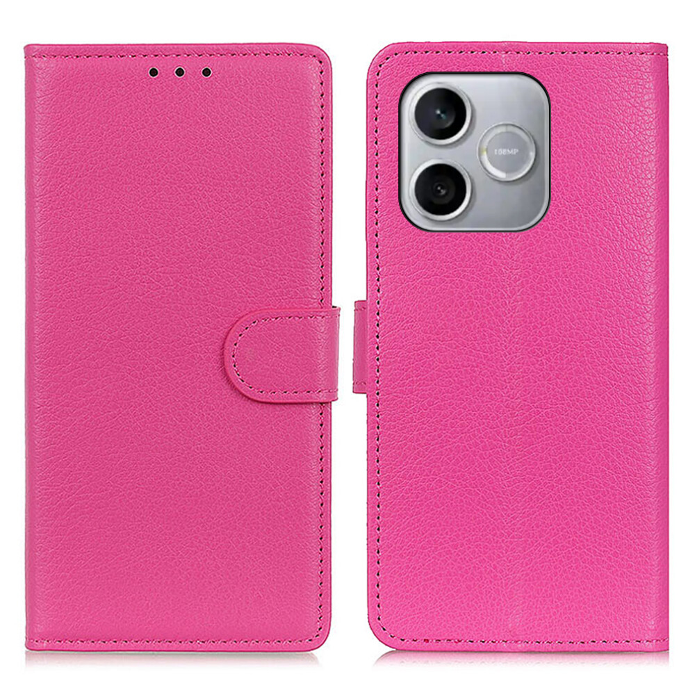(Rose) For Honor 600 Lite 5G Wallet Case Pu Leather Phone Cover Litchi Texture 6914293985071