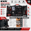 MYLEK Mylek 18V Cordless Drill Driver Li-Ion Battery 130 Piece Accessory Set 2