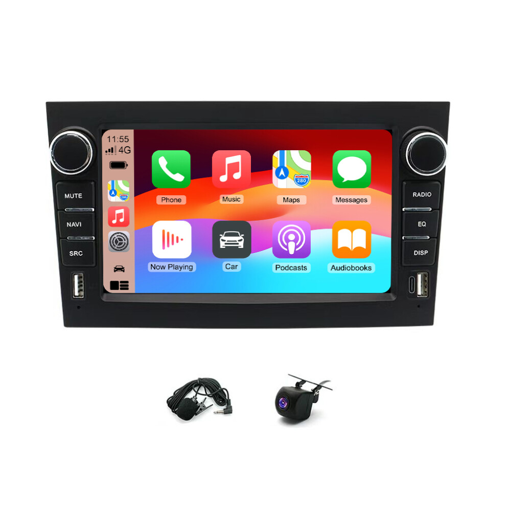 7" 4+64G Car Stereo Gps For Vauxhall Corsa 2006-2011 With Carplay Android Auto Swc + Ahd Camera 7455589366109