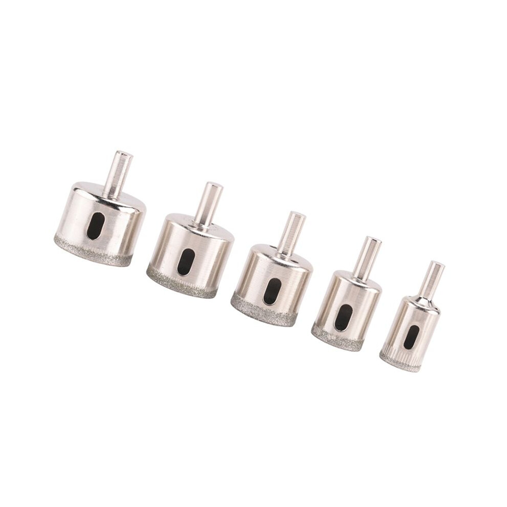 25Pcs Diamond Tile Hole Saw Drill Bit Bits Set Glass Marble Granite Slate Cutting 4711474084064