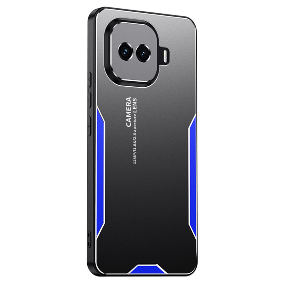 (Blue) For Vivo Iqoo Z11 Turbo 5G Phone Case Aluminium Alloy Tpu Pc Back Cover Blue 6914296134810