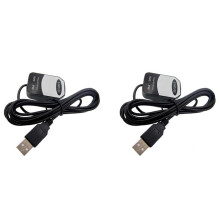 2X VK-162 Modulo Ricevitore GPS Modulo di Posizionamento e Navigazione con Antenna Incorporata e Interfaccia USB per Una Navigazione Precisa