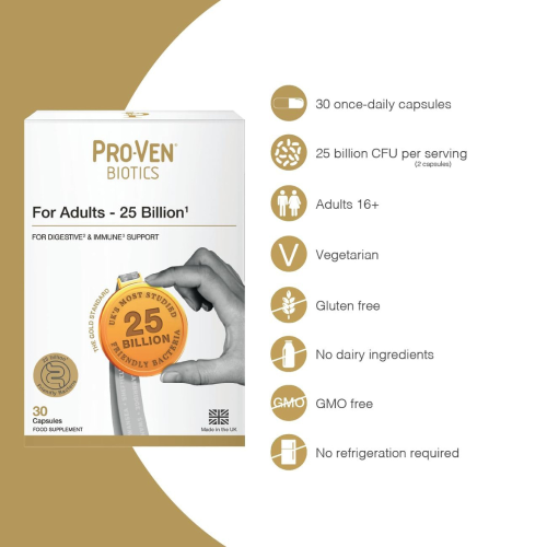 ProVen Probiotics for Adults 25 Billion Capsules - 30 Count 1