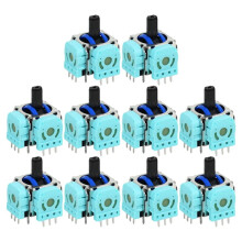 10Pcs Hall Joystick for PS5 TMR Magnetoresistive Hall Joystick Controller Repair Replacement Gaming Parts
