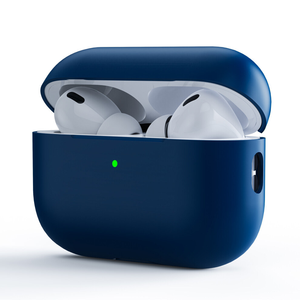 (Midnight ) For Airpods Pro 3 Case Split Design Ultra Thin Silicone Earphone Protective Cover Blue 6914291798222