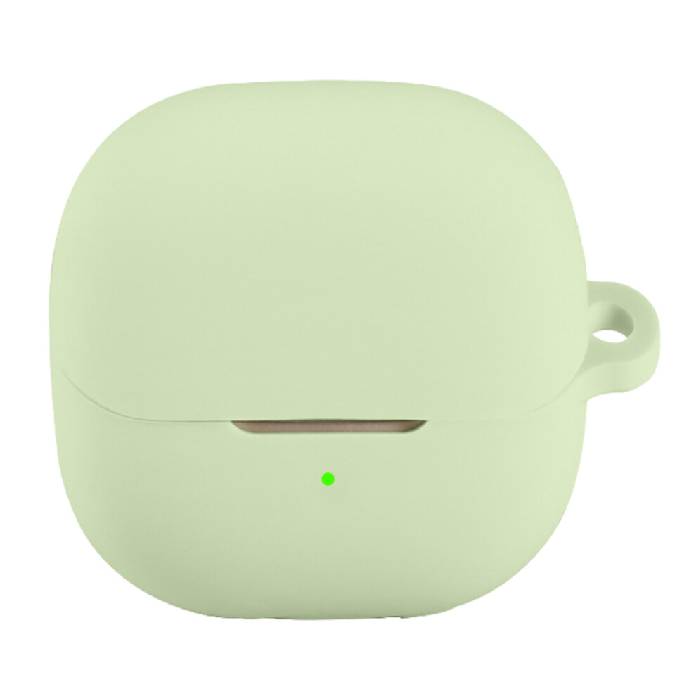 (Matcha ) For Xiaomi Buds 6 Silicone Case Wireless Earbuds Protective Cover With Anti-Lost Buckle Green 6914290918836