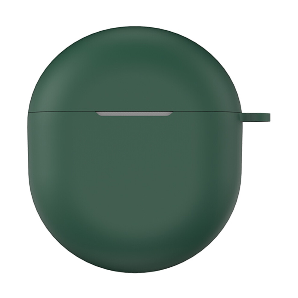 (Green) For Google Pixel Buds 2A Soft Silicone Case Scratch Resistant Earphone Cover With Carabiner Green 6914298505557
