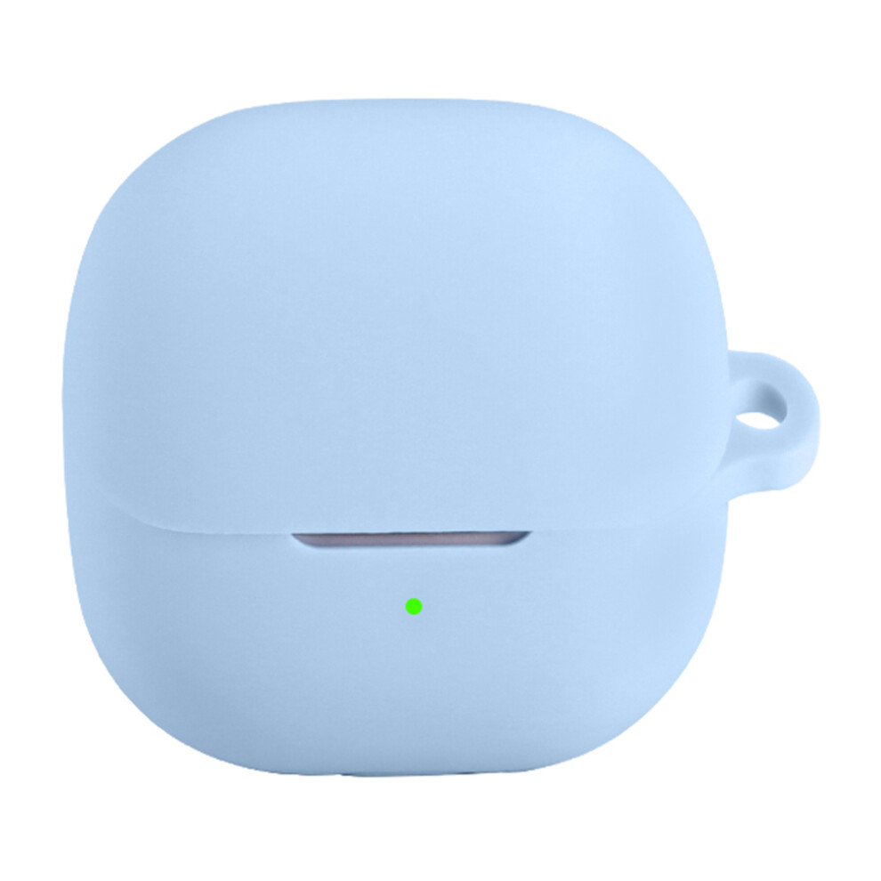 (Sky Blue) For Xiaomi Buds 6 Silicone Case Wireless Earbuds Protective Cover With Anti-Lost Buckle Sky Blue 6914294506886