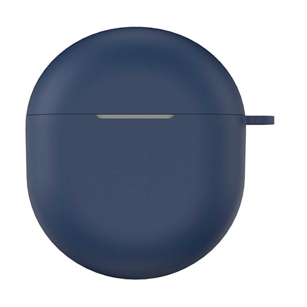 (Blue) For Google Pixel Buds 2A Soft Silicone Case Scratch Resistant Earphone Cover With Carabiner Blue 6914298156858