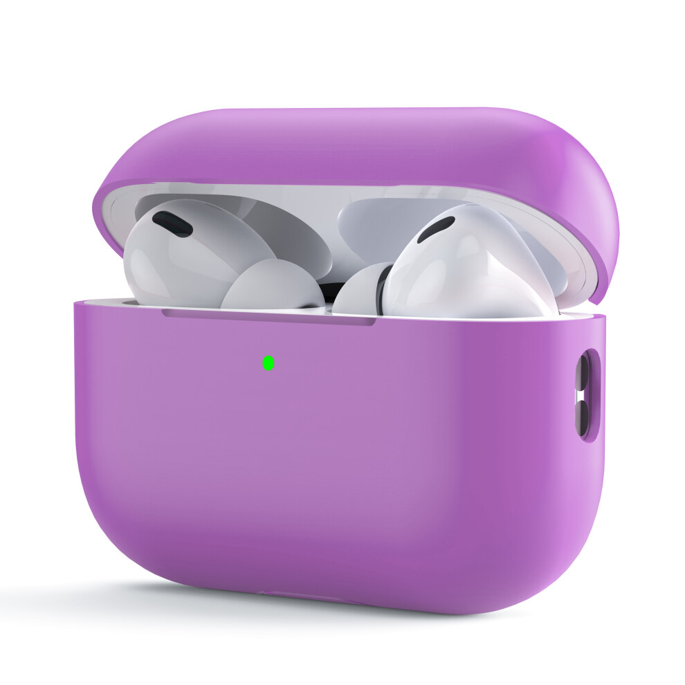 (Purple) For Airpods Pro 3 Case Split Design Ultra Thin Silicone Earphone Protective Cover Purple 6914296902617