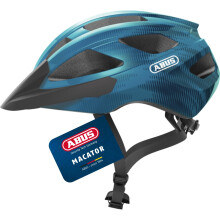 ABUS Macator road bike helmet - sporty bike helmet for beginners - also for pigtail wearers - for men and women