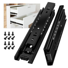 AOLISHENG Drawer Runners Cabinet Drawer Slides 550mm 45kg Load Capacity Heavy Duty Kitchen Draw Runners Full Extension Ball Bearing Draw Sliders Repla
