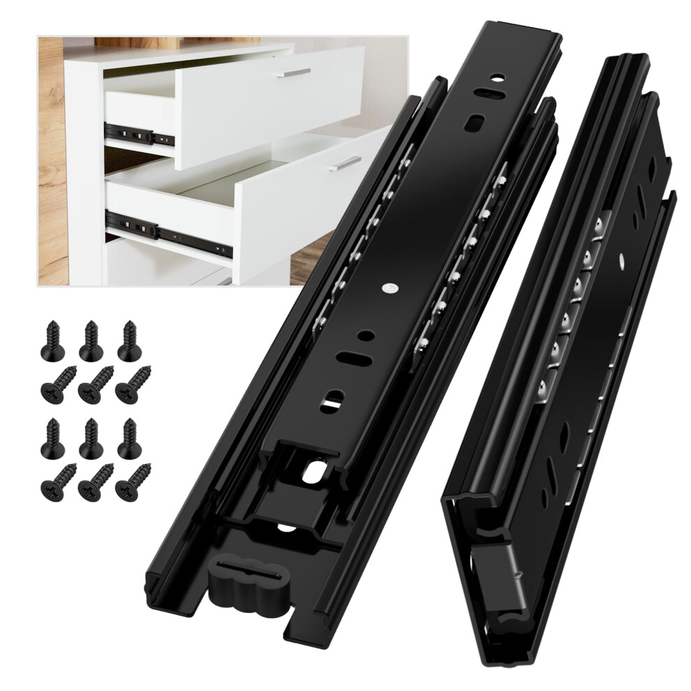 Aolisheng Drawer Runners Cabinet Drawer Slides 550Mm 45Kg Load Capacity Heavy Duty Kitchen Draw Runners Full Extension Ball Bearing Draw Sliders Repla 6403541786640