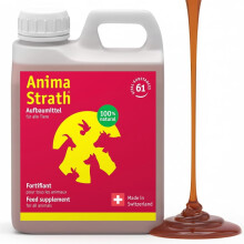 Anima-Strath Liquid - Natural Food Supplement for Dogs & Cats | Immune System & Digestive Care with 61 Vital Nutrients, Vitamins, Minerals, Amino Acid