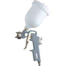 ABAC G-540F Paint Spray Gun with 600 ml Gravity Cup, Diameter 1.5 mm Spray Nozzle, Round or Flat Jet, Max. Pressure 4 Bar