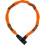 Abus Antivírus de cadeia - ABUS - Catena 6806K - Aço temperado - Cabo têxtil - Laranja Fluorescente 1